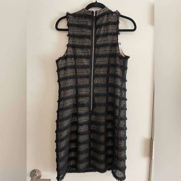 Jcrew Black & Cream Size 8 Dress - Picture 3 of 3